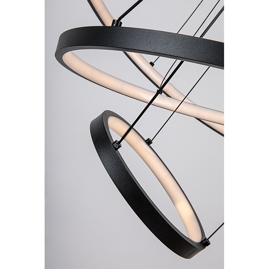 Rabalux - Dæmpbar LED-pendel på wire LED/90W/230V 3000-6500K + fjernbetjening