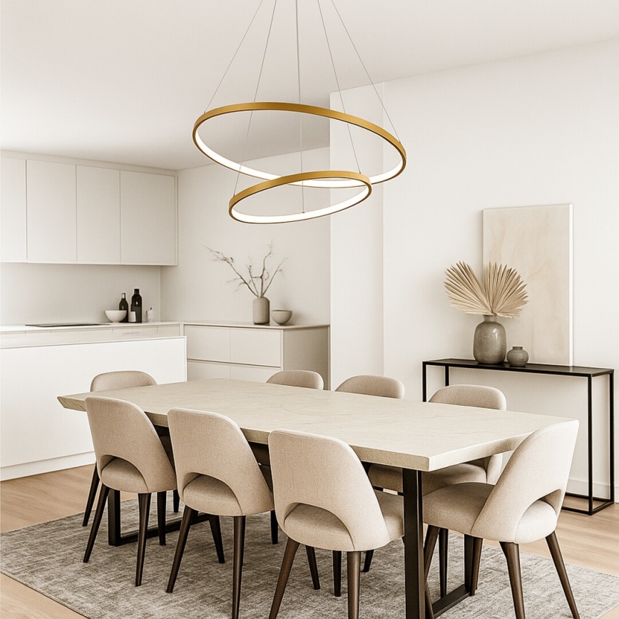 Rabalux - LED-dæmpbar pendel med wireophæng LED/75W/230V 3000-6500K + fjernbetjening