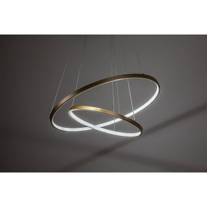 Rabalux - LED-dæmpbar pendel med wireophæng LED/75W/230V 3000-6500K + fjernbetjening