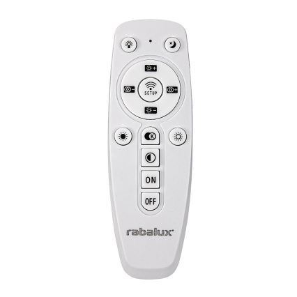 Rabalux - LED-dæmpbar pendel på wire LED/90W/230V 3000-6500K + fjernbetjening