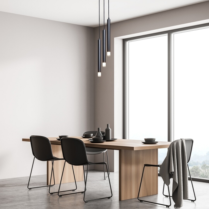 Rabalux - Pendel 3xG9/5W/230V sort