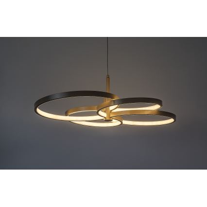 Rabalux - Dæmpbar LED-pendel på kabel LED/70W/230V 3000-6500K + fjernbetjening