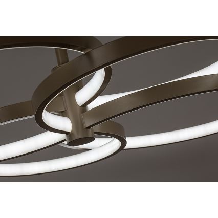 Rabalux - Dæmpbar LED-pendel på kabel LED/70W/230V 3000-6500K + fjernbetjening