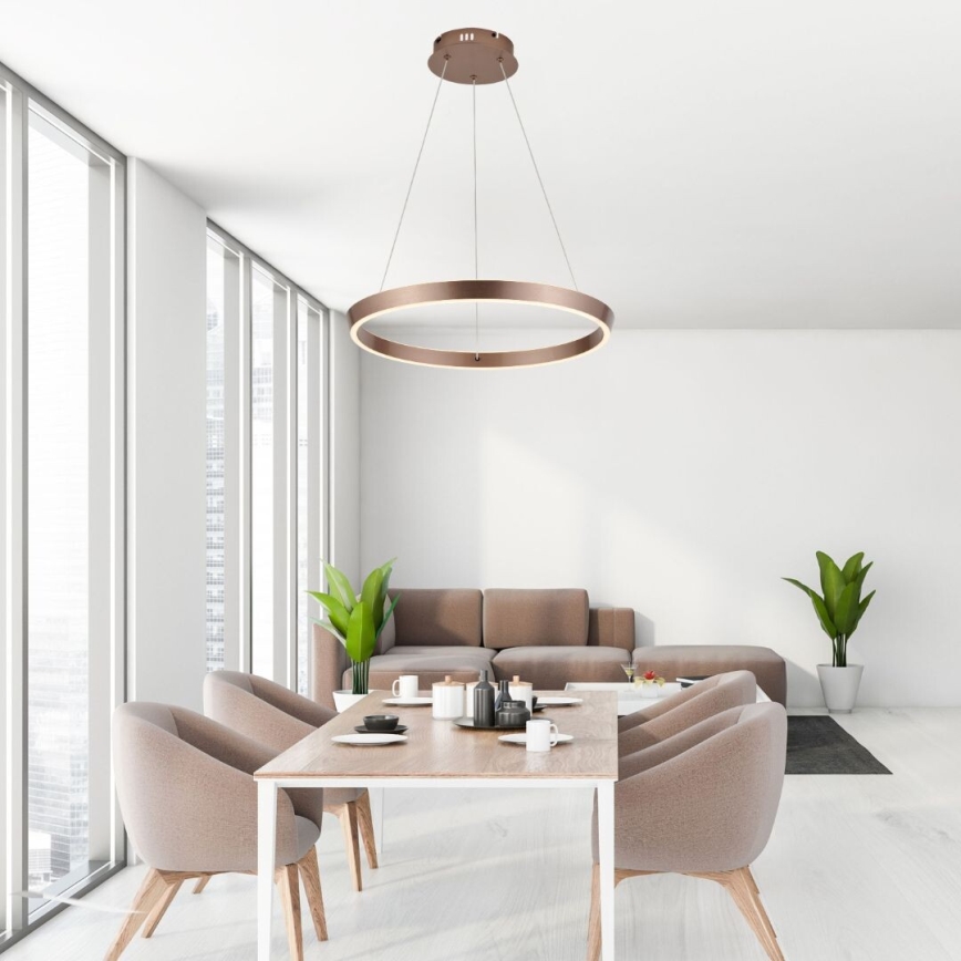 Rabalux - Dæmpbar LED-pendel på wire LED/70W/230V 3000-6500K + fjernbetjening