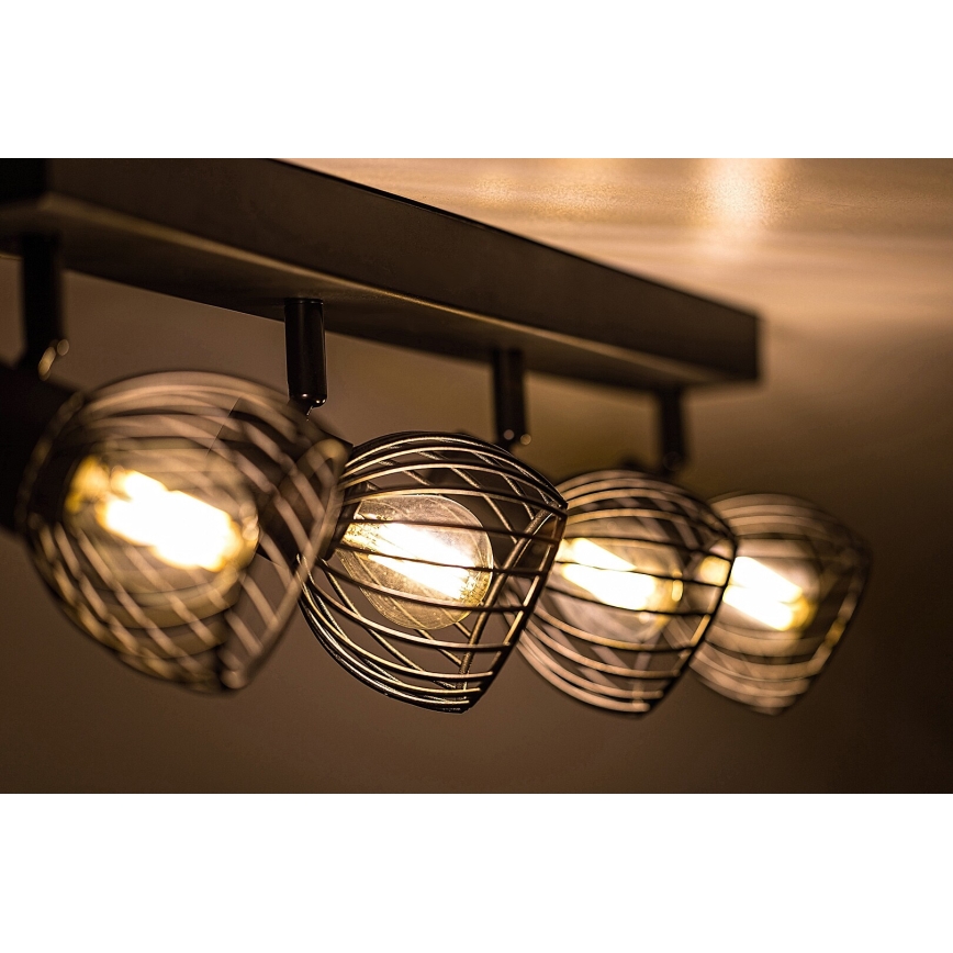 Rabalux - Spotlampe 4xE14/10W/230V