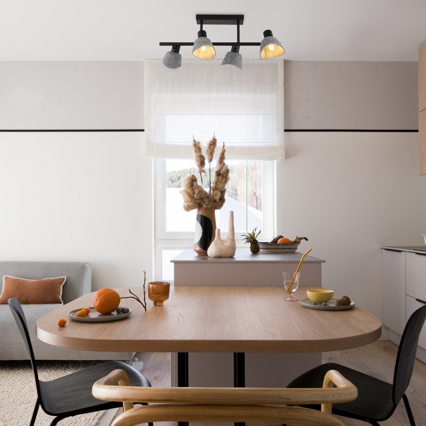 Rabalux - Loftlampe 4xE14/10W/230V