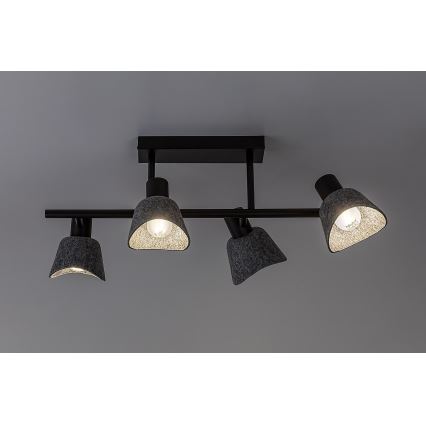 Rabalux - Loftlampe 4xE14/10W/230V
