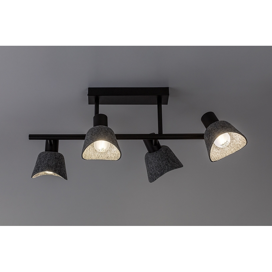 Rabalux - Loftlampe 4xE14/10W/230V