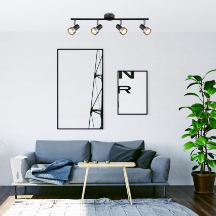 Rabalux - Loftspot med 4xGU10/50W/230V