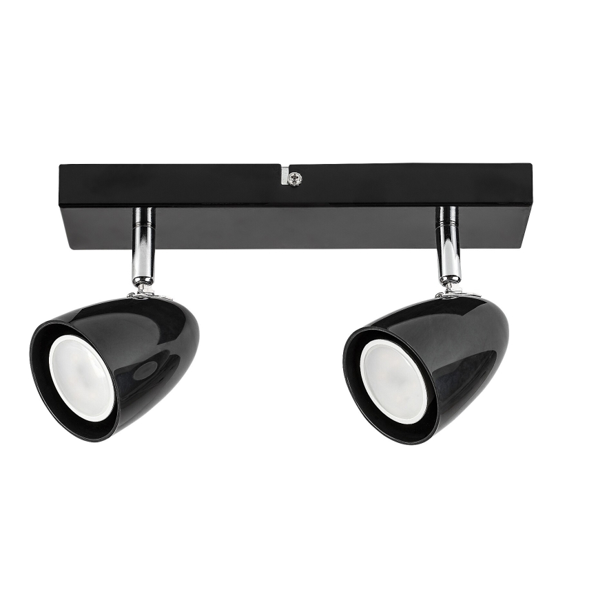 Rabalux - Spotlampe 2xGU10/5W/230V sort