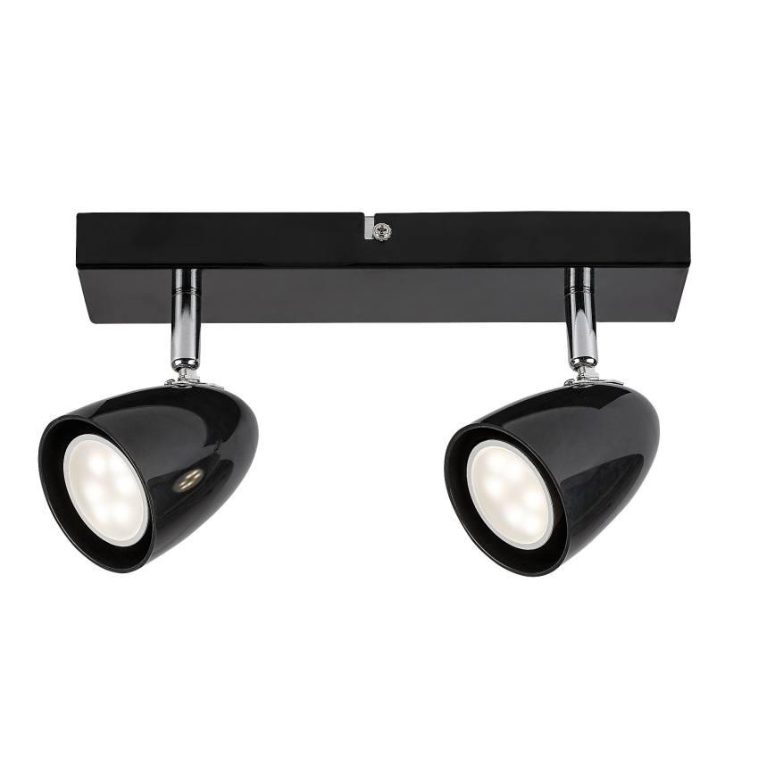Rabalux - Spotlampe 2xGU10/5W/230V sort