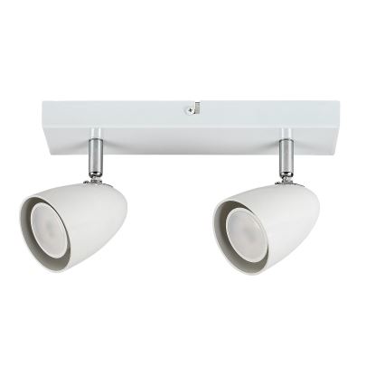 Rabalux - Spotlampe 2xGU10/5W/230V hvid