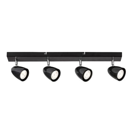 Rabalux - Spotlampe 4xGU10/5W/230V sort