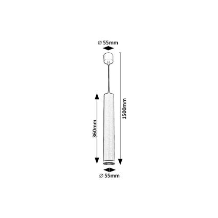 Rabalux - Pendel 1xGU10/5W/230V