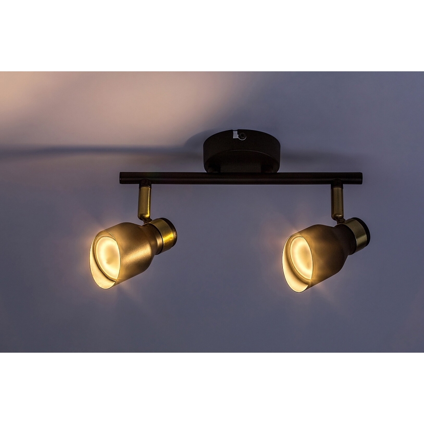 Rabalux - Spotlampe 2xGU10/25W/230V