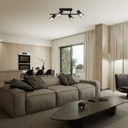 Rabalux - Loftlampe 4xE14/15W/230V