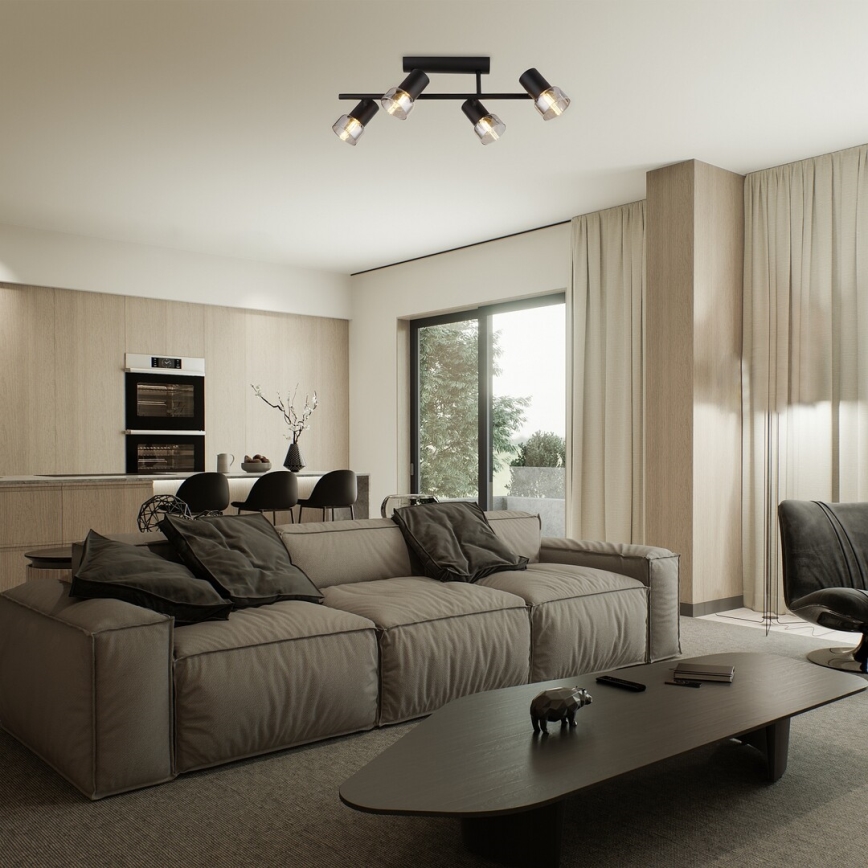 Rabalux - Loftlampe 4xE14/15W/230V