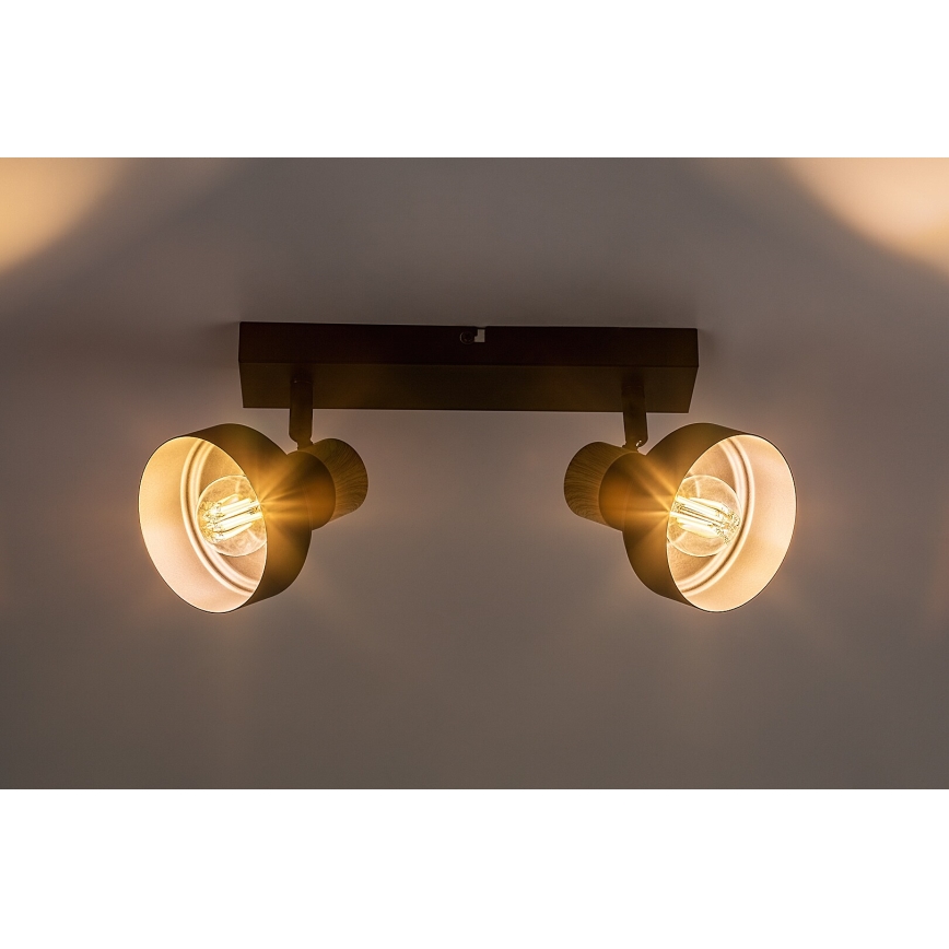 Rabalux - Spotlampe 2xE14/15W/230V