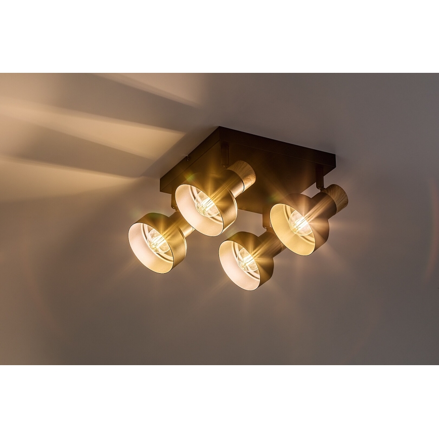 Rabalux - Spotlampe 4xE14/15W/230V