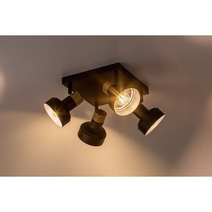 Rabalux - Spotlampe 4xE14/15W/230V