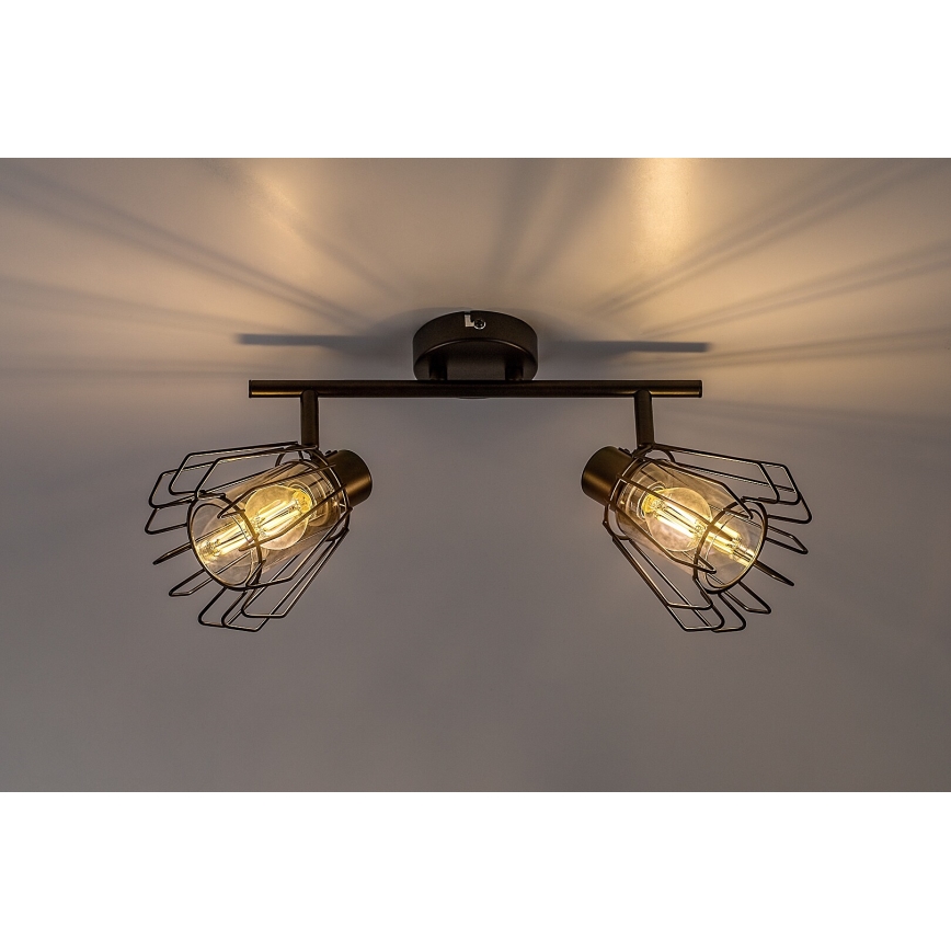 Rabalux - Spotlampe 2xE14/40W/230V