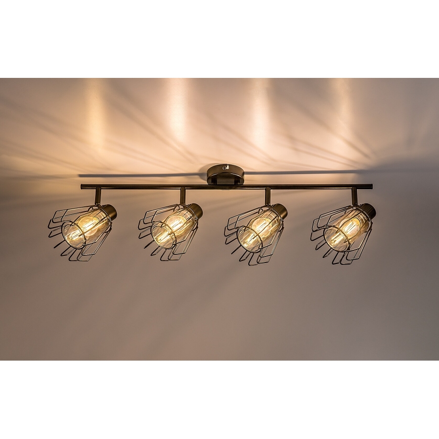 Rabalux - Spotlampe 4xE14/40W/230V