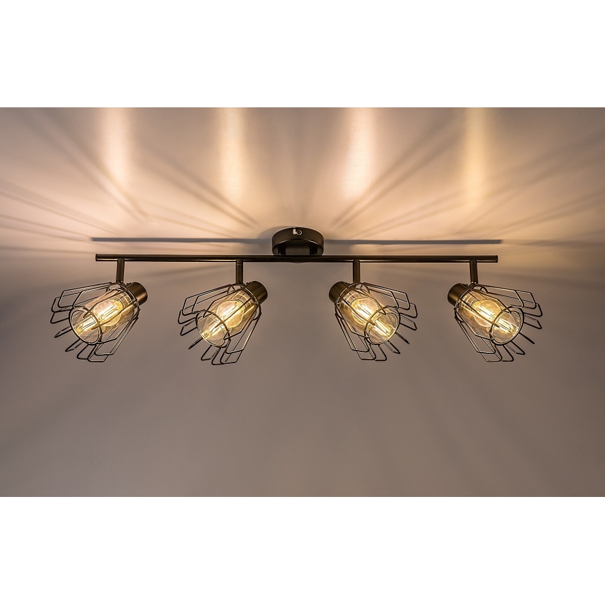 Rabalux - Spotlampe 4xE14/40W/230V