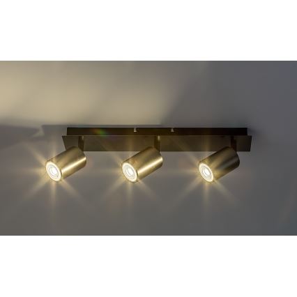 Rabalux - Spotlampe 3xGU10/15W/230V
