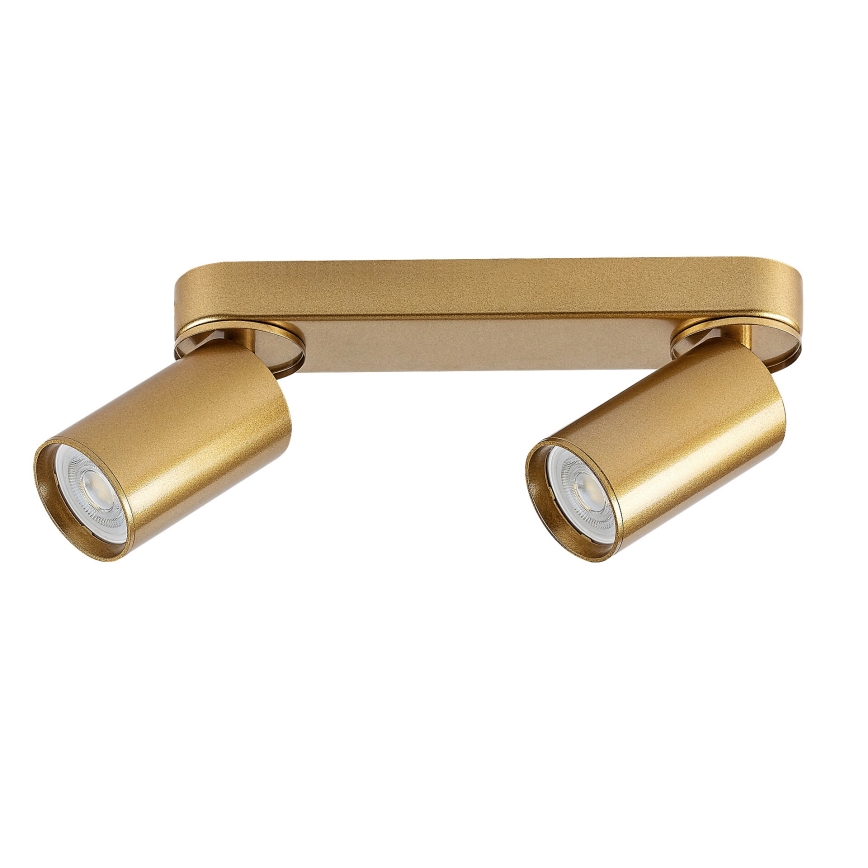 Rabalux - Spotlampe 2xGU10/5W/230V guldfarvet