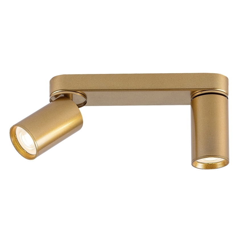 Rabalux - Spotlampe 2xGU10/5W/230V guldfarvet
