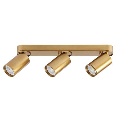 Rabalux - Spotlampe 3xGU10/5W/230V guldfarvet