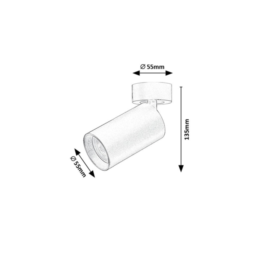 Rabalux - Spotlampe 1xGU10/7W/230V hvid