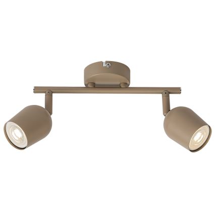 Rabalux - Spotarmatur 2xGU10/15W/230V beige