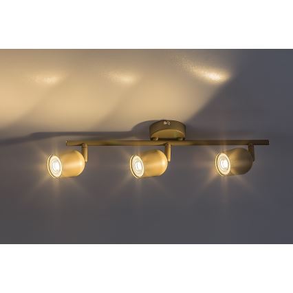 Rabalux - Spotarmatur 3xGU10/15W/230V beige