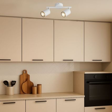 Rabalux - Spotlampe 2xGU10/15W/230V hvid