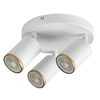 Rabalux - Spotlampe 3x GU10/15W/230V, hvid