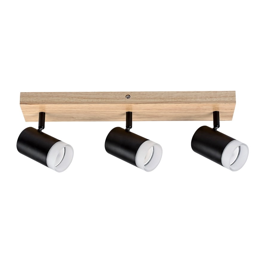 Rabalux - Loftspot med 3xGU10/5W/230V i egetræ