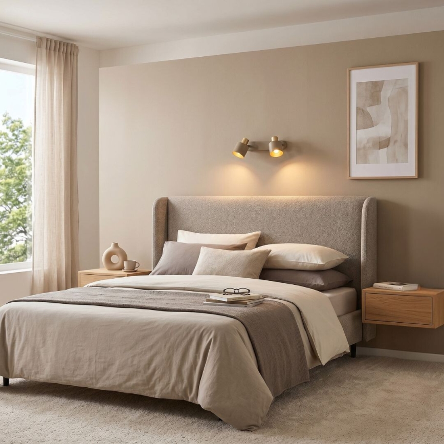 Rabalux - Spotlampe 2xE14/10W/230V beige