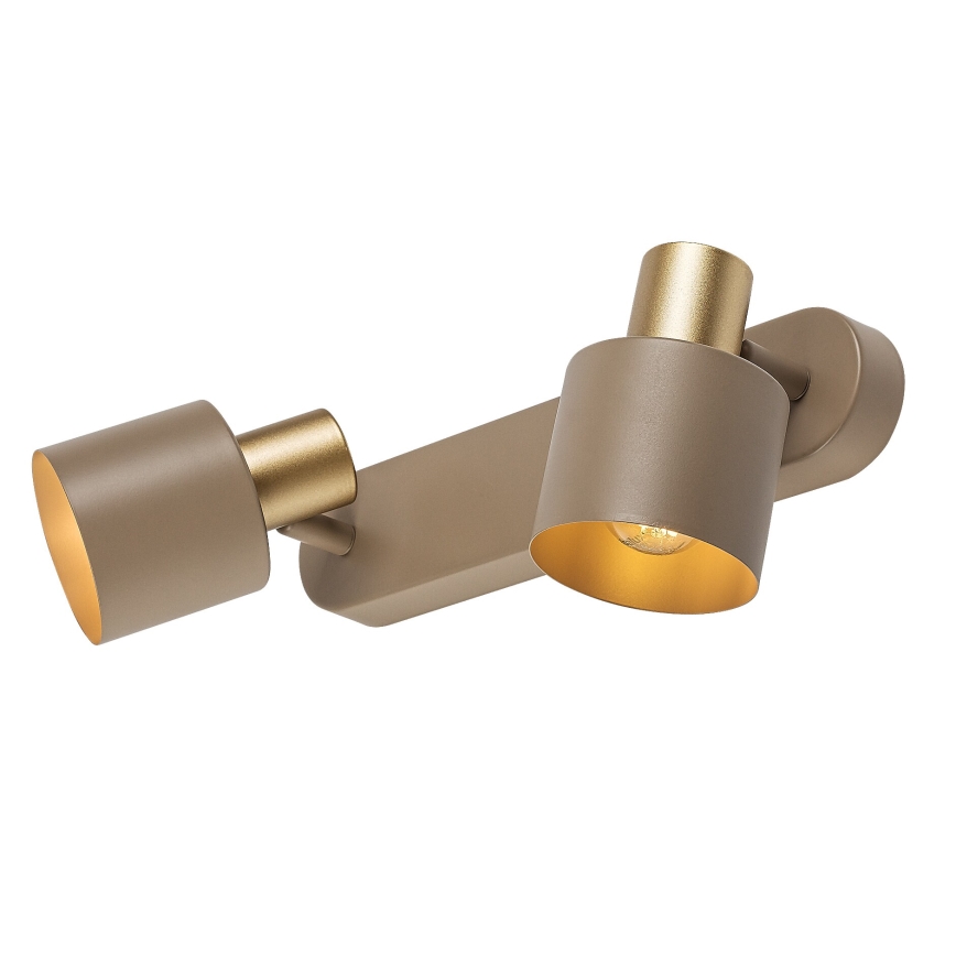 Rabalux - Spotlampe 2xE14/10W/230V beige