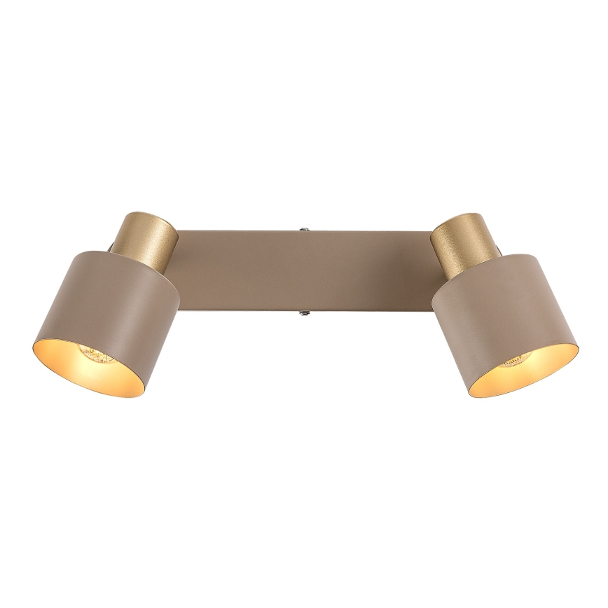 Rabalux - Spotlampe 2xE14/10W/230V beige