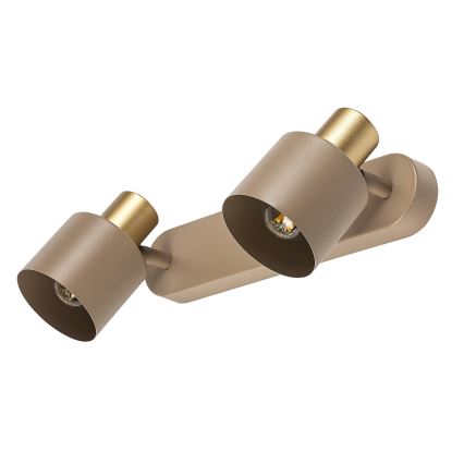 Rabalux - Spotlampe 2xE14/10W/230V beige