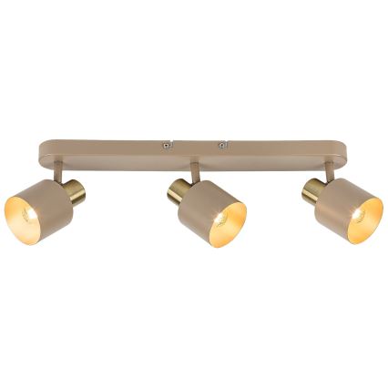 Rabalux - Spotlampe 3xE14/10W/230V beige