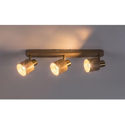 Rabalux - Spotlampe 3xE14/10W/230V beige
