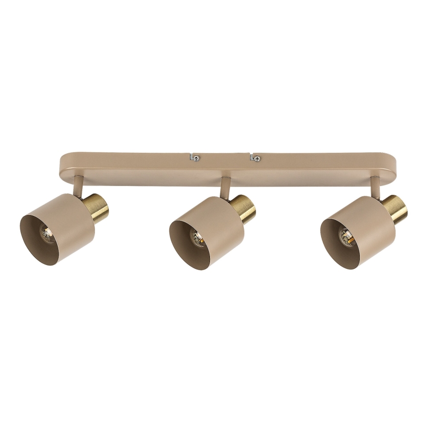 Rabalux - Spotlampe 3xE14/10W/230V beige