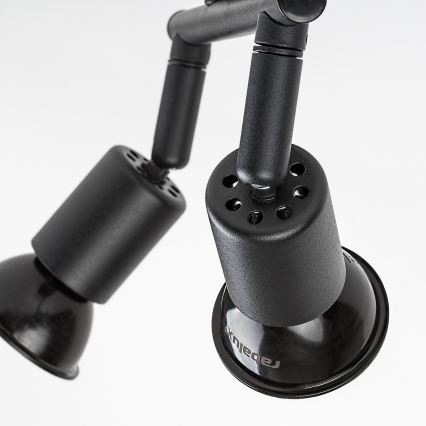 Rabalux - Spotlampe 2xGU10/25W/230V sort