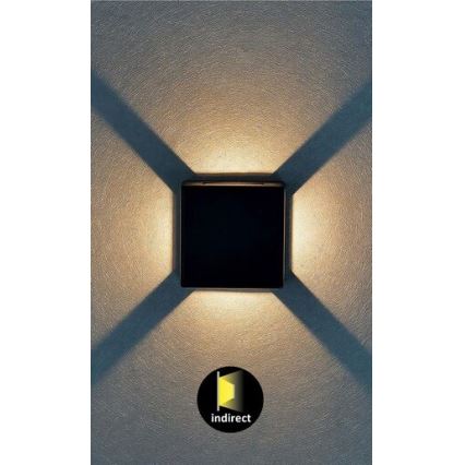 Rabalux - Udendørs LED væglampe LED/6W/230V IP54 hvid