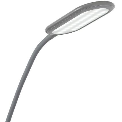 Rabalux 74010 - LED gulvlampe m. touch-funktion dæmpbar ADELMO LED/10W/230V grå