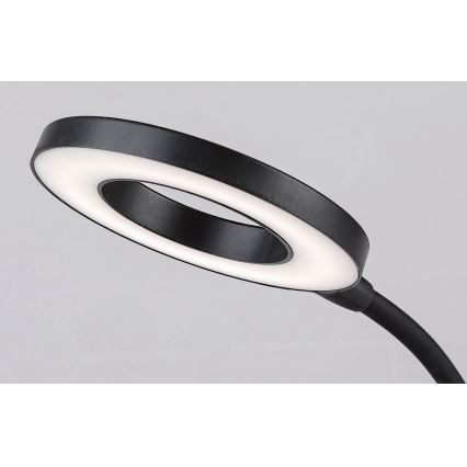 Rabalux - LED Bordlampe m. trådløs opladning og touch-funktion dæmpbar LED/5W/5V 2700-6000K sort