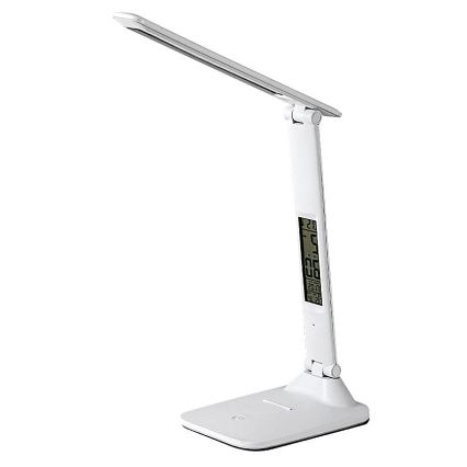 Rabalux - LED bordlampe med display dæmpbar LED/5W/5V 3000-6000K