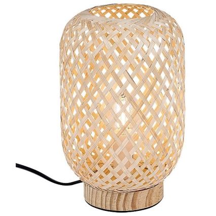 Rabalux - Bordlampe 1xE14/25W/230V Rattan